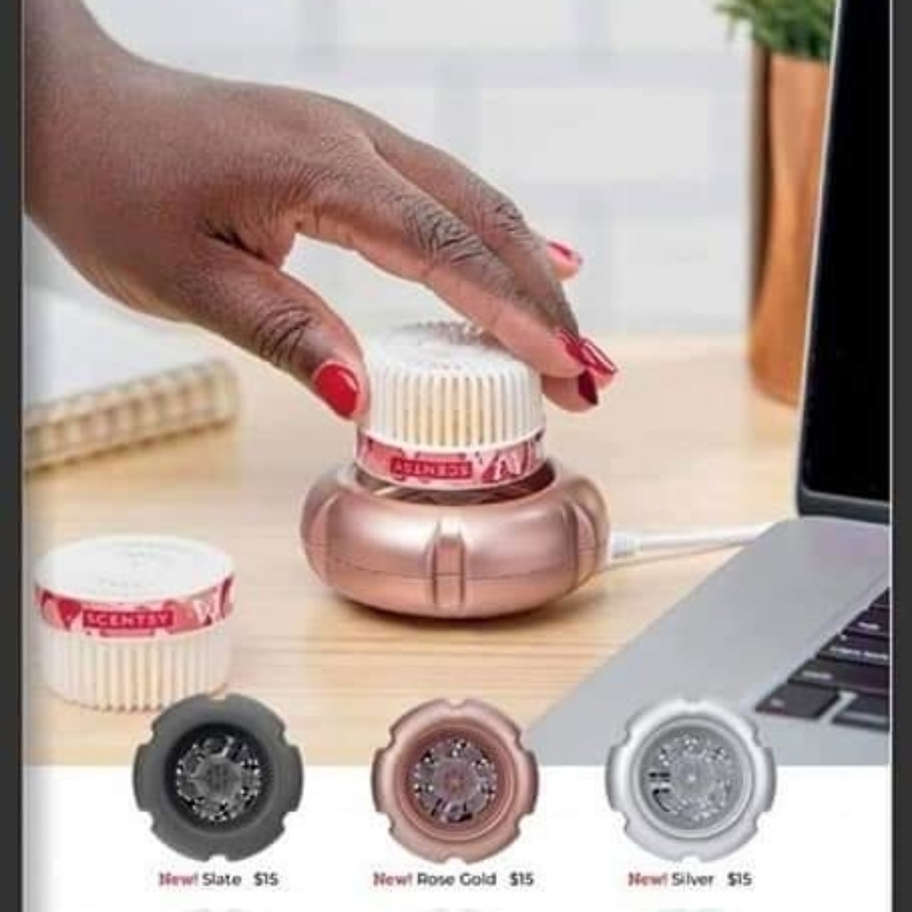 Rose Gold mini Fan diffuser